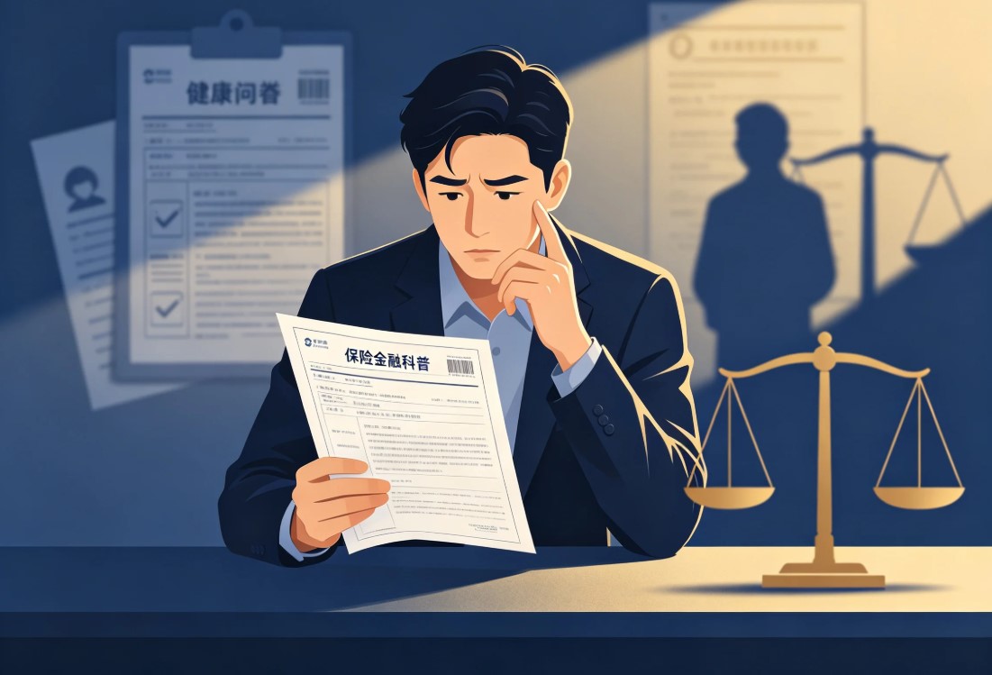健康告知|"我买了保险,凭什么不赔?"——2026年,一个真实拒赔案例背后的真相(图1) 健康告知|"我买了保险,凭什么不赔?"——2026年,一个真实拒赔案例背后的真相(图1)