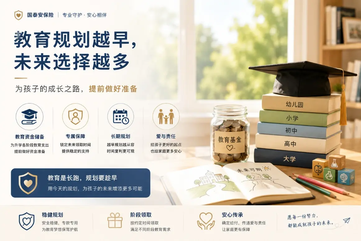 从幼儿园到大学:教育险,究竟是在为孩子准备什么?(图1) 从幼儿园到大学:教育险,究竟是在为孩子准备什么?(图1)