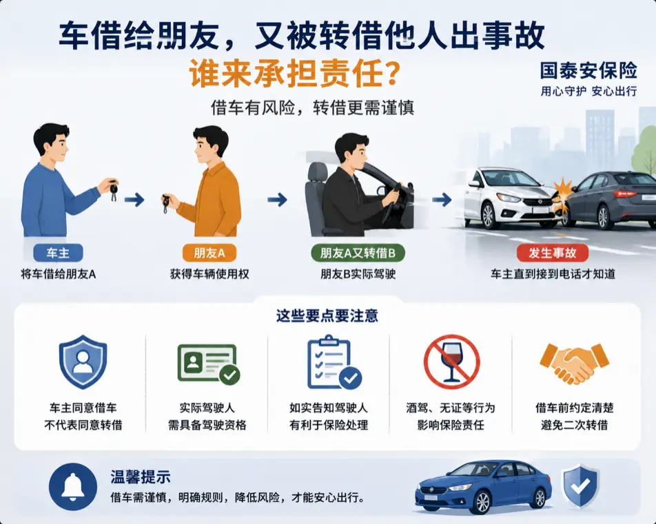 车借给朋友一天,朋友却又转借给别人,出了事故车主才知道:到底谁在开自己的车?(图1) 车借给朋友一天,朋友却又转借给别人,出了事故车主才知道:到底谁在开自己的车?(图1)