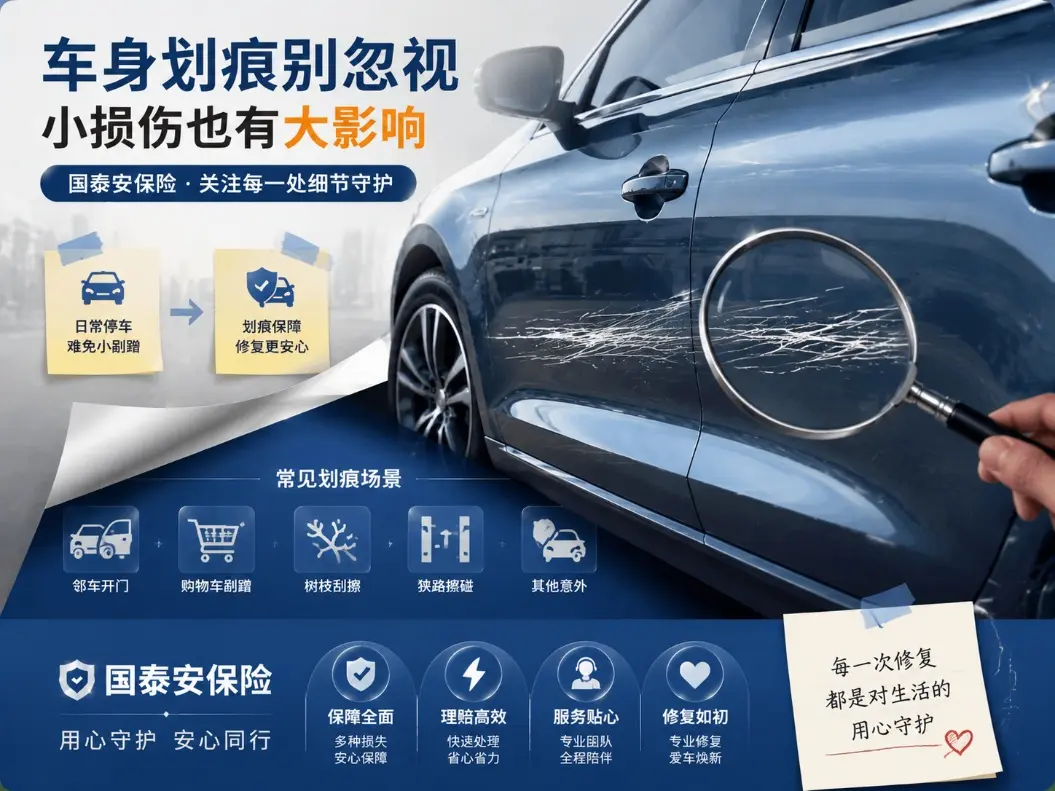 车险中的车身划痕损失怎么处理?小损伤背后的用车烦恼(图1) 车险中的车身划痕损失怎么处理?小损伤背后的用车烦恼(图1)