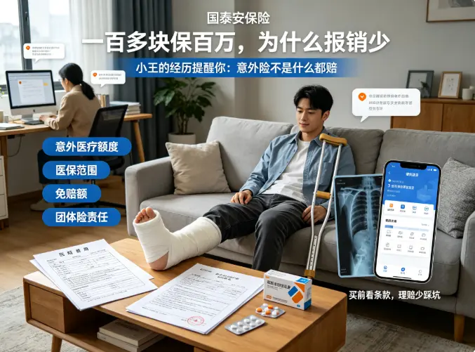 意外险,一百多块保百万,但这几种“意外”真不一定赔(图1) 意外险,一百多块保百万,但这几种“意外”真不一定赔(图1)