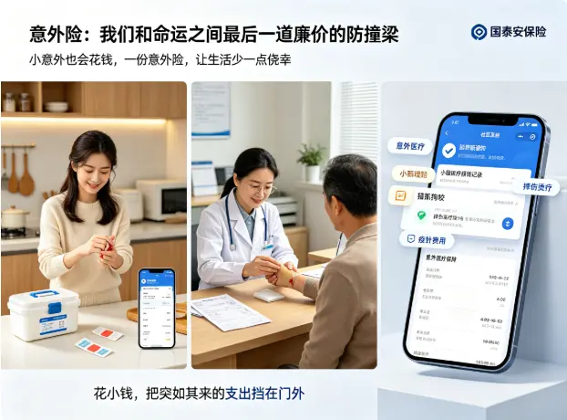 意外险,我们和命运之间最后一道廉价的防撞梁(图1) 意外险,我们和命运之间最后一道廉价的防撞梁(图1)